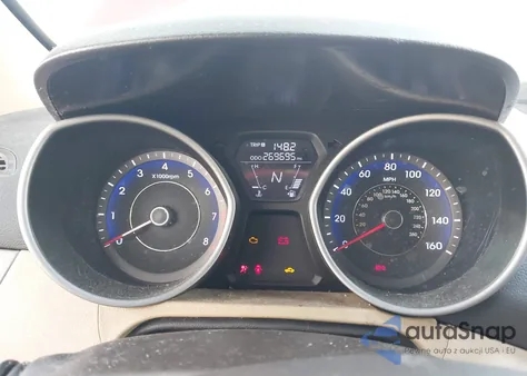 2011 Hyundai Elantra Limited (Ulsan Plant) from USA, damaged, VIN KMHDH4AE2BU093283